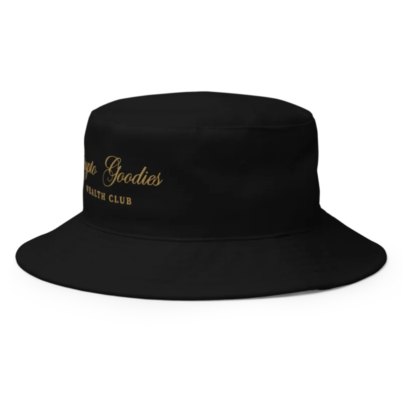 Crypto Goodies Wealth Club Bucket Hat