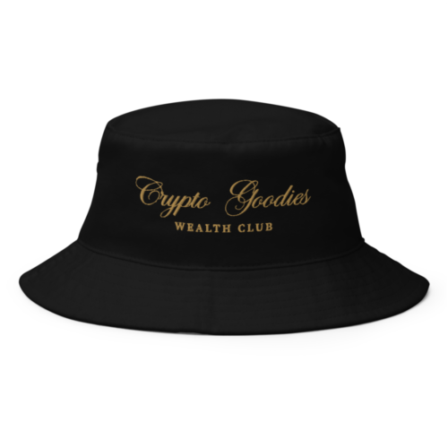 Crypto Goodies Wealth Club Bucket Hat