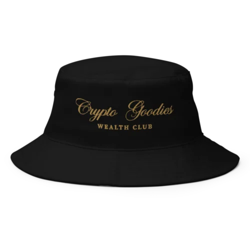 Crypto Goodies Wealth Club Bucket Hat