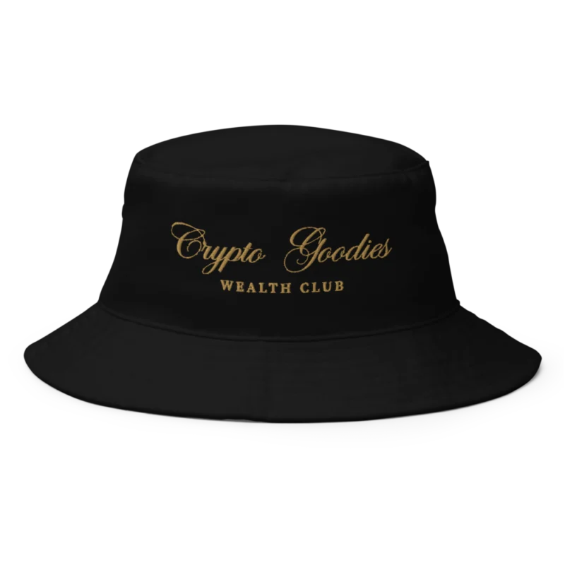 Crypto Goodies Wealth Club Bucket Hat