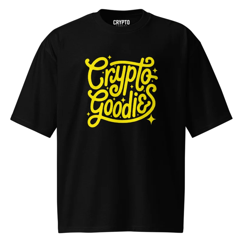 Crypto Goodies Ylw Oversized T-Shirt