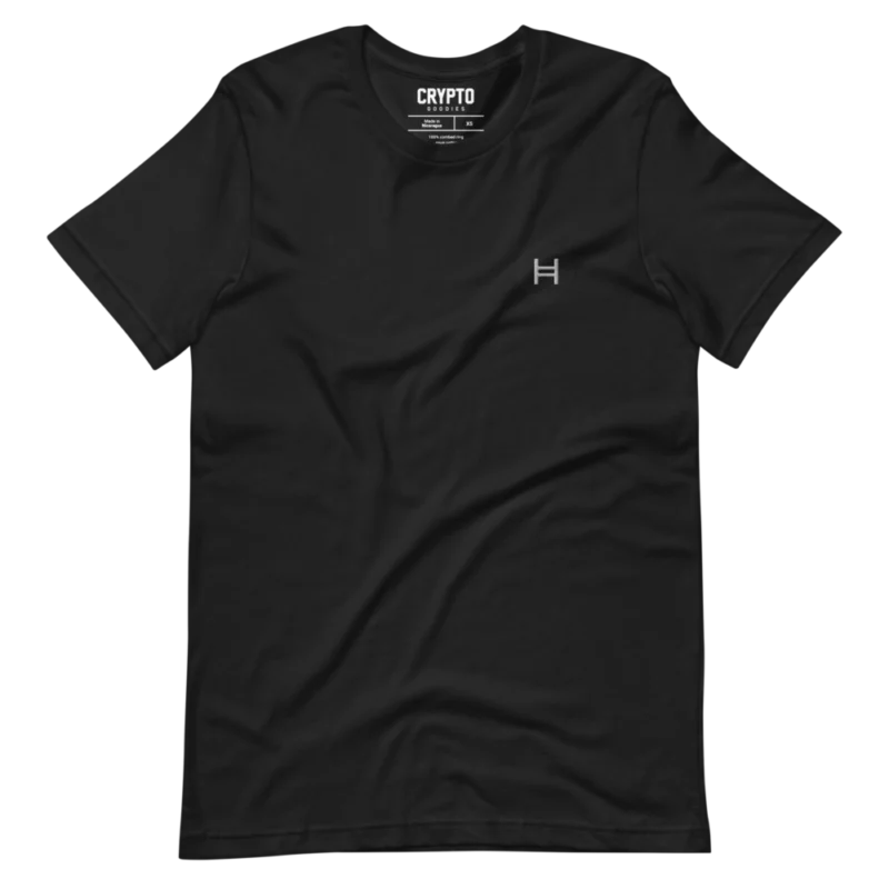 Hedera Hashgraph Embroidery T-Shirt