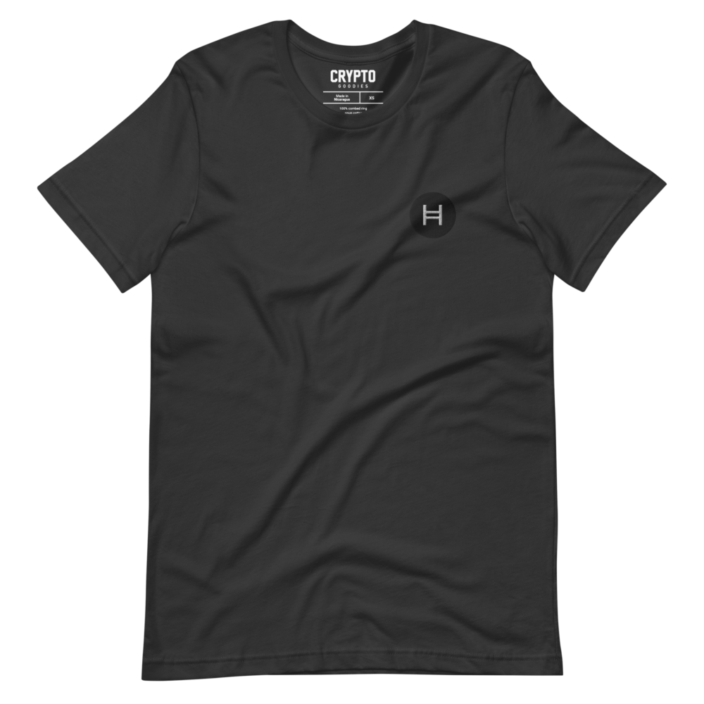 Hedera Hashgraph Embroidery T-Shirt
