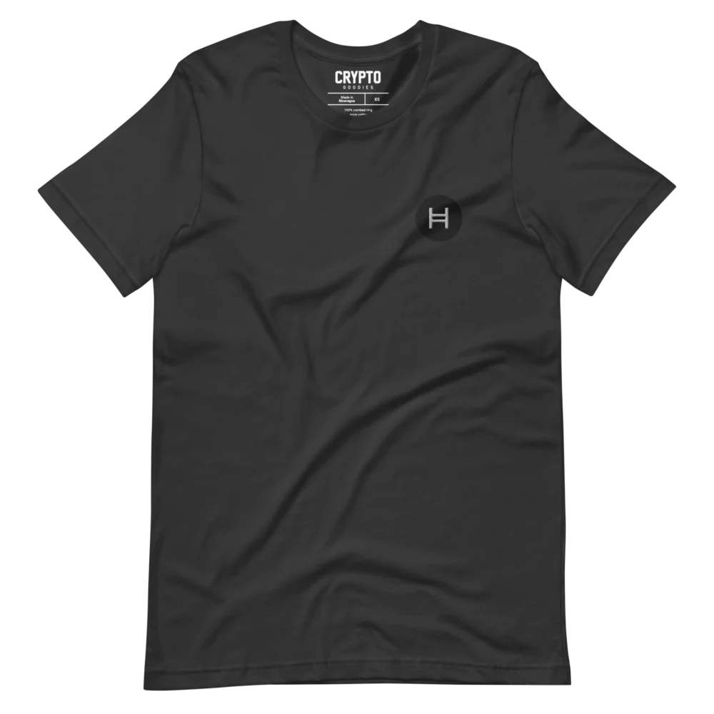 Hedera Hashgraph Embroidery T-Shirt - Image 3