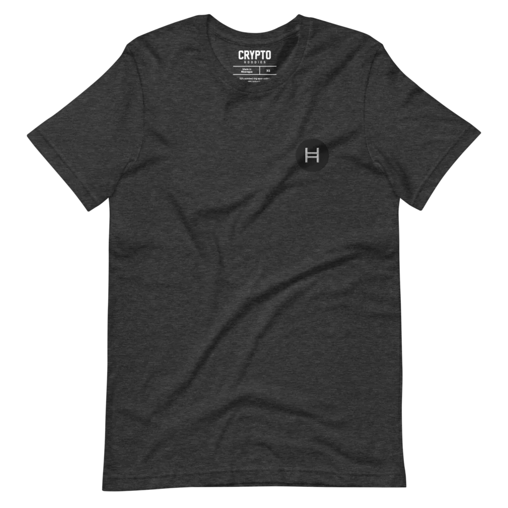 Hedera Hashgraph Embroidery T-Shirt - Image 4