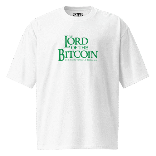 Lord of the Bitcoin Oversized T-Shirt