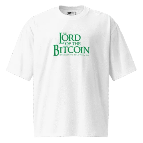 Lord of the Bitcoin Oversized T-Shirt