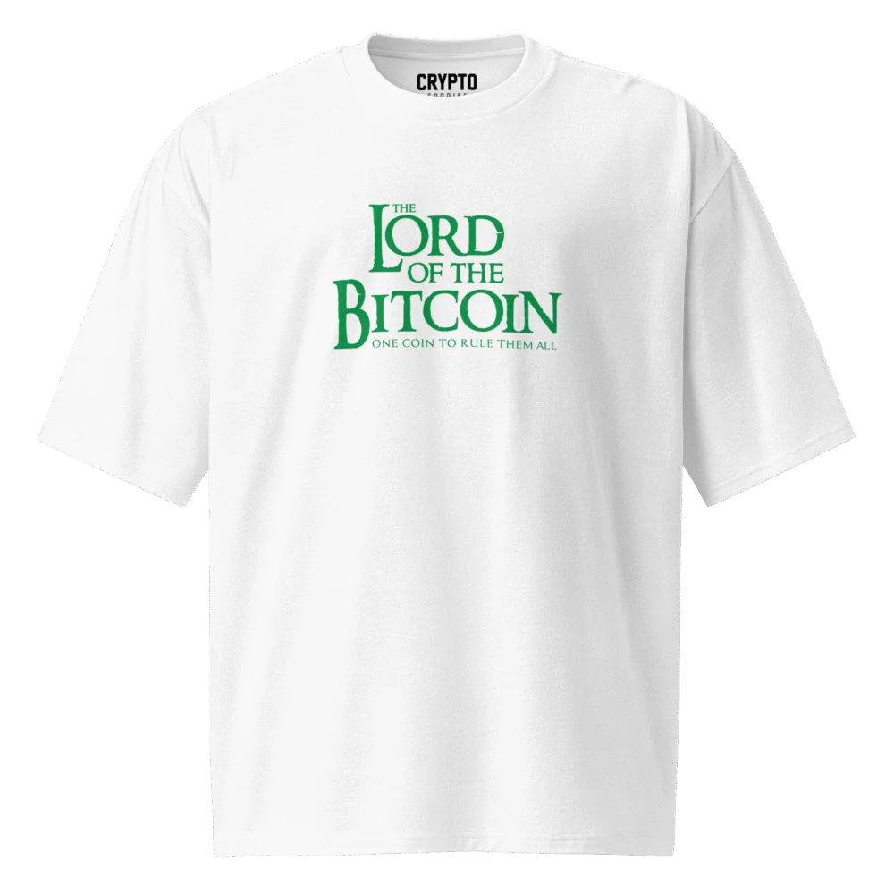 Lord of the Bitcoin Oversized T-Shirt - Image 2