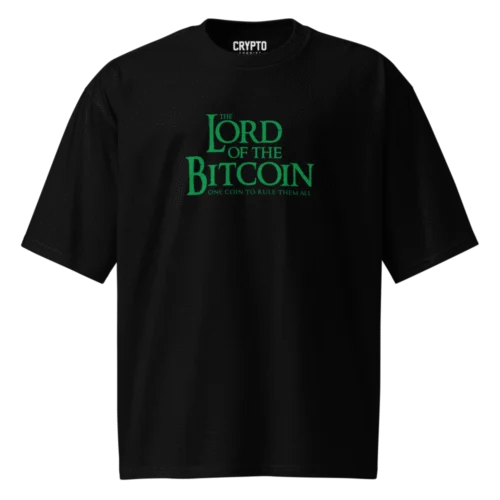 Lord of the Bitcoin Oversized T-Shirt