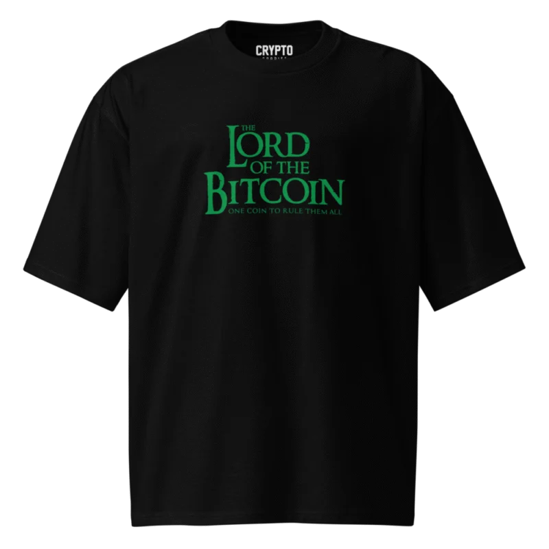 Lord of the Bitcoin Oversized T-Shirt