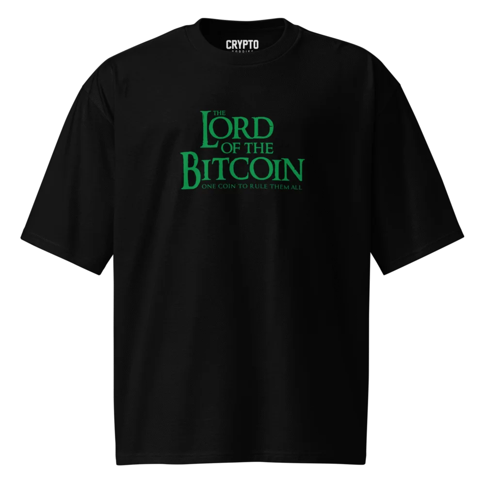 Lord of the Bitcoin Oversized T-Shirt