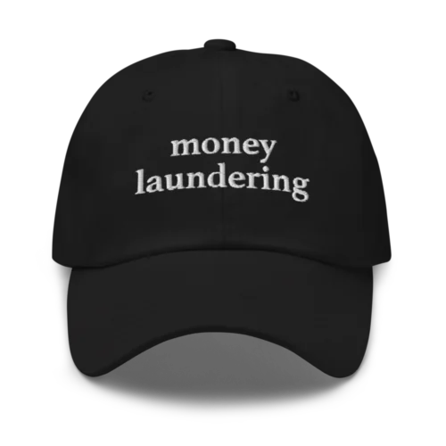 Money Laundering Baseball Cap