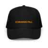 Orange Pill Foam Trucker Hat