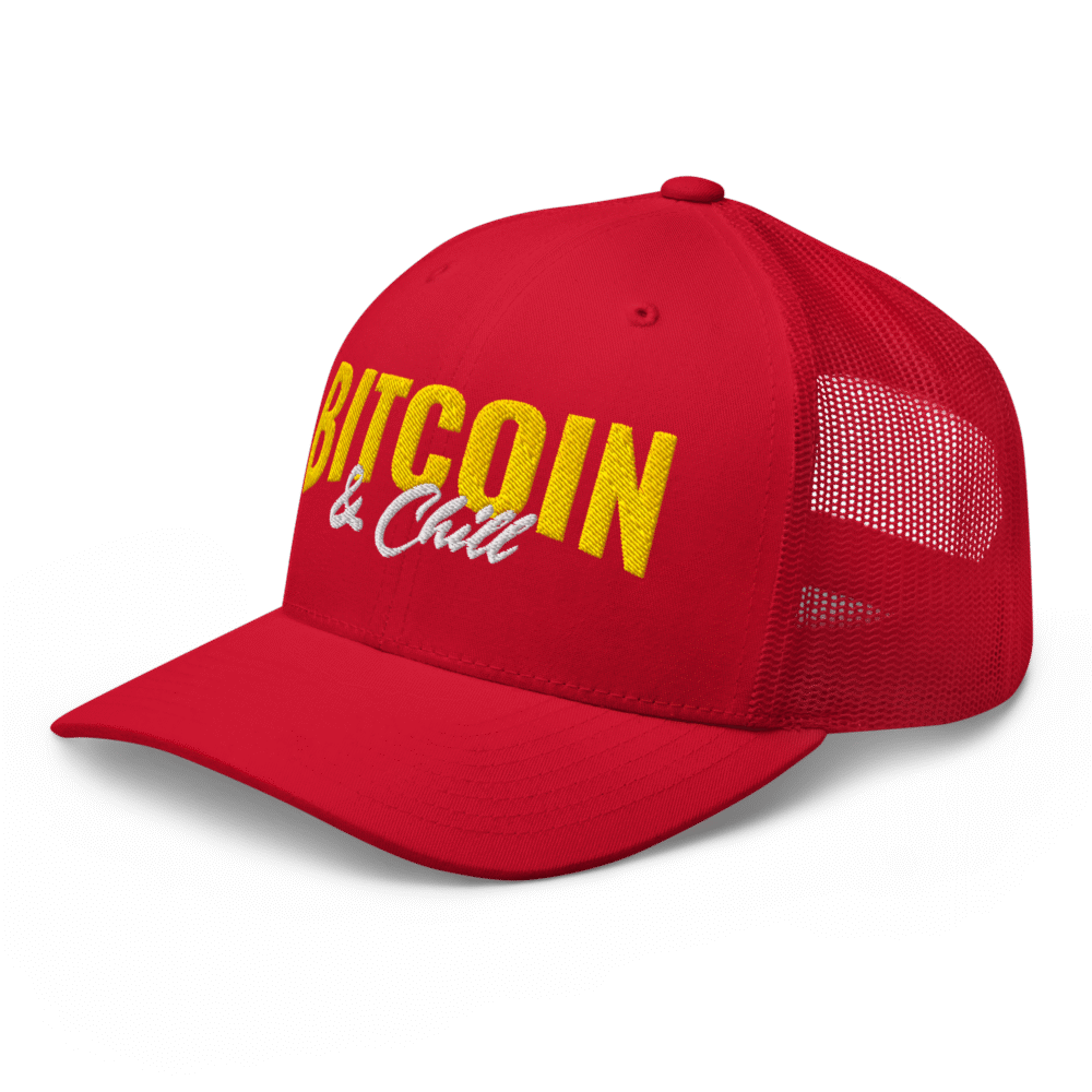 Bitcoin & Chill Trucker Cap