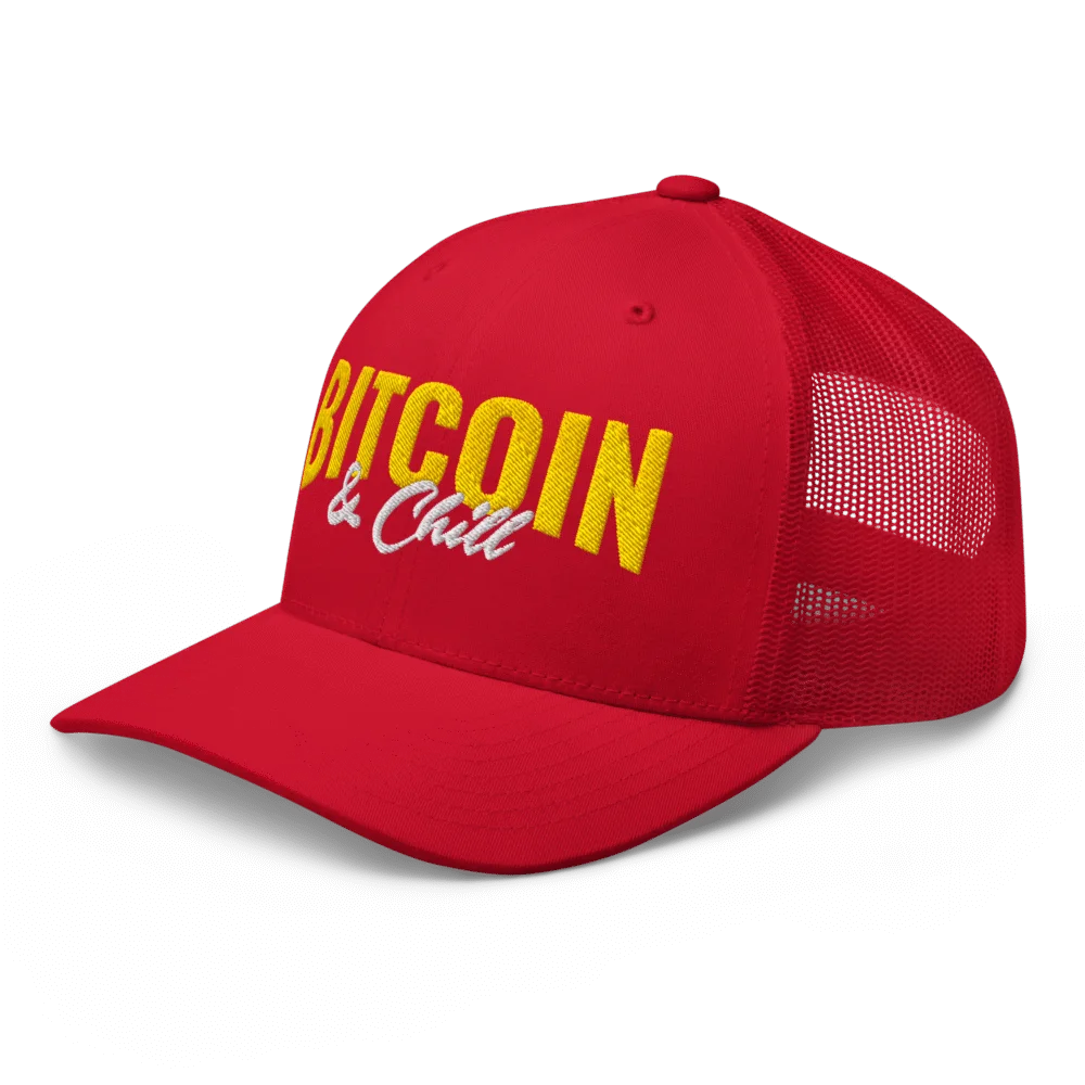 Bitcoin & Chill Trucker Cap - Image 3