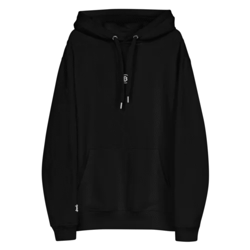 Bitcoin Embroidery Logo Premium Hoodie