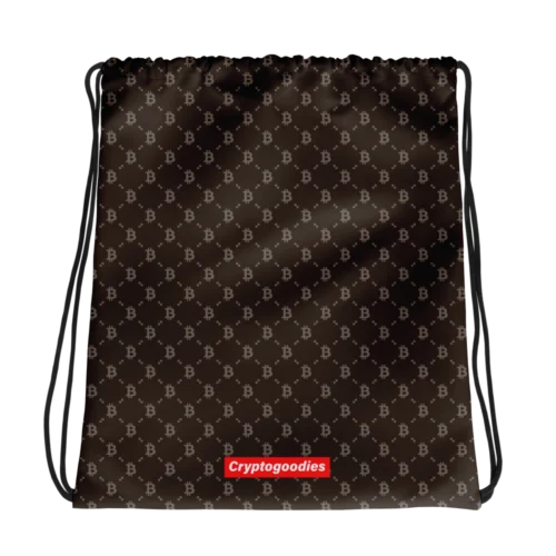 Bitcoin Fashion Drawstring Bag
