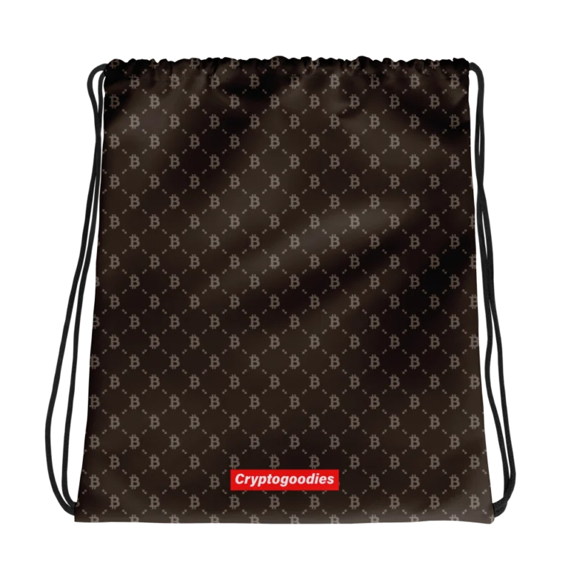 Bitcoin Fashion Drawstring Bag