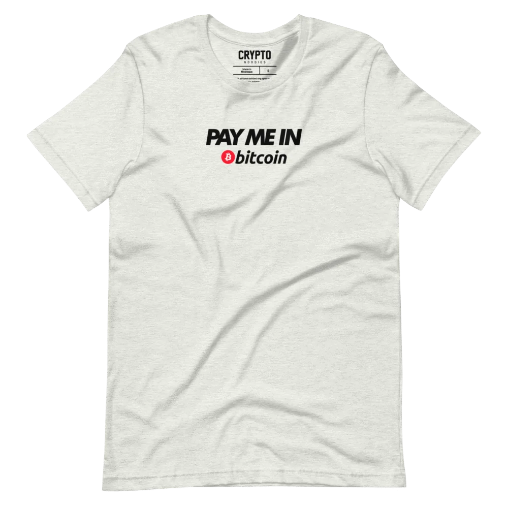 Pay Me In Bitcoin T-Shirt - Image 2