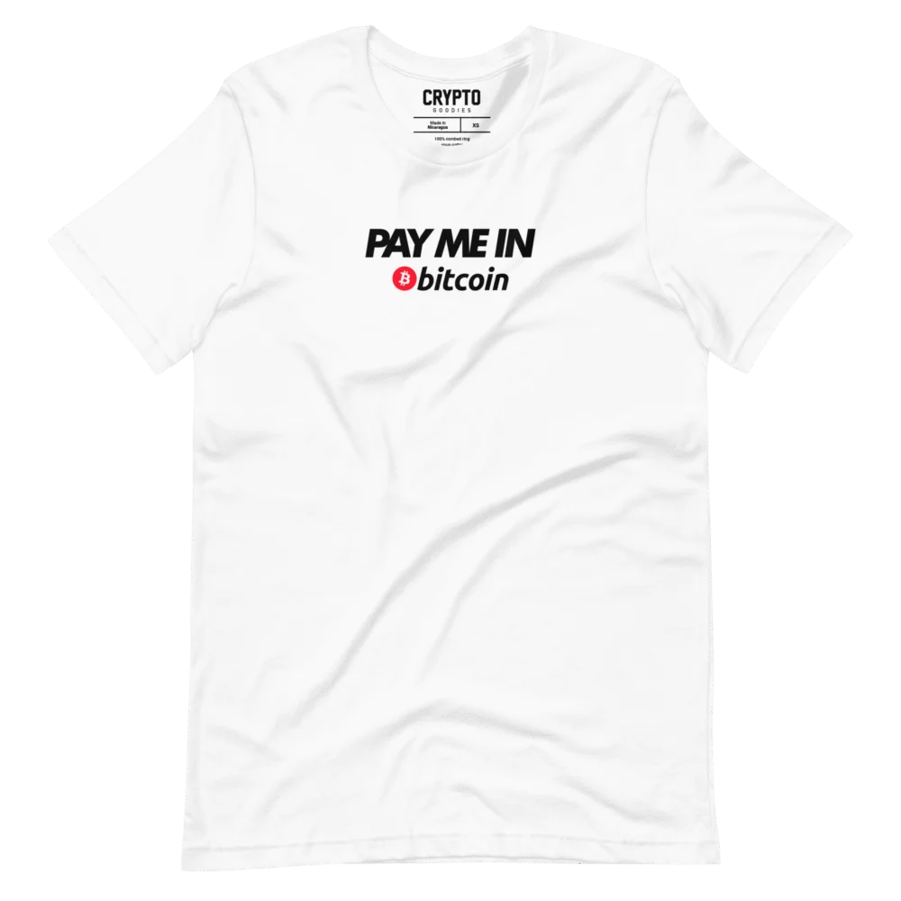 Pay Me In Bitcoin T-Shirt