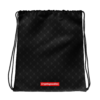 Bitcoin Fashion Black Drawstring Bag