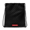 Bitcoin Fashion Black Drawstring Bag