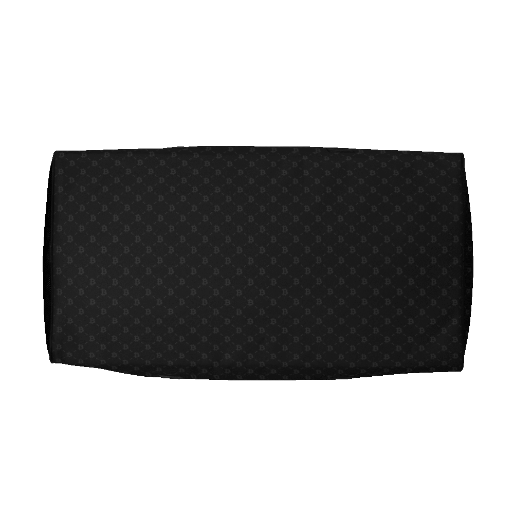 Bitcoin Fashion Black Duffle bag