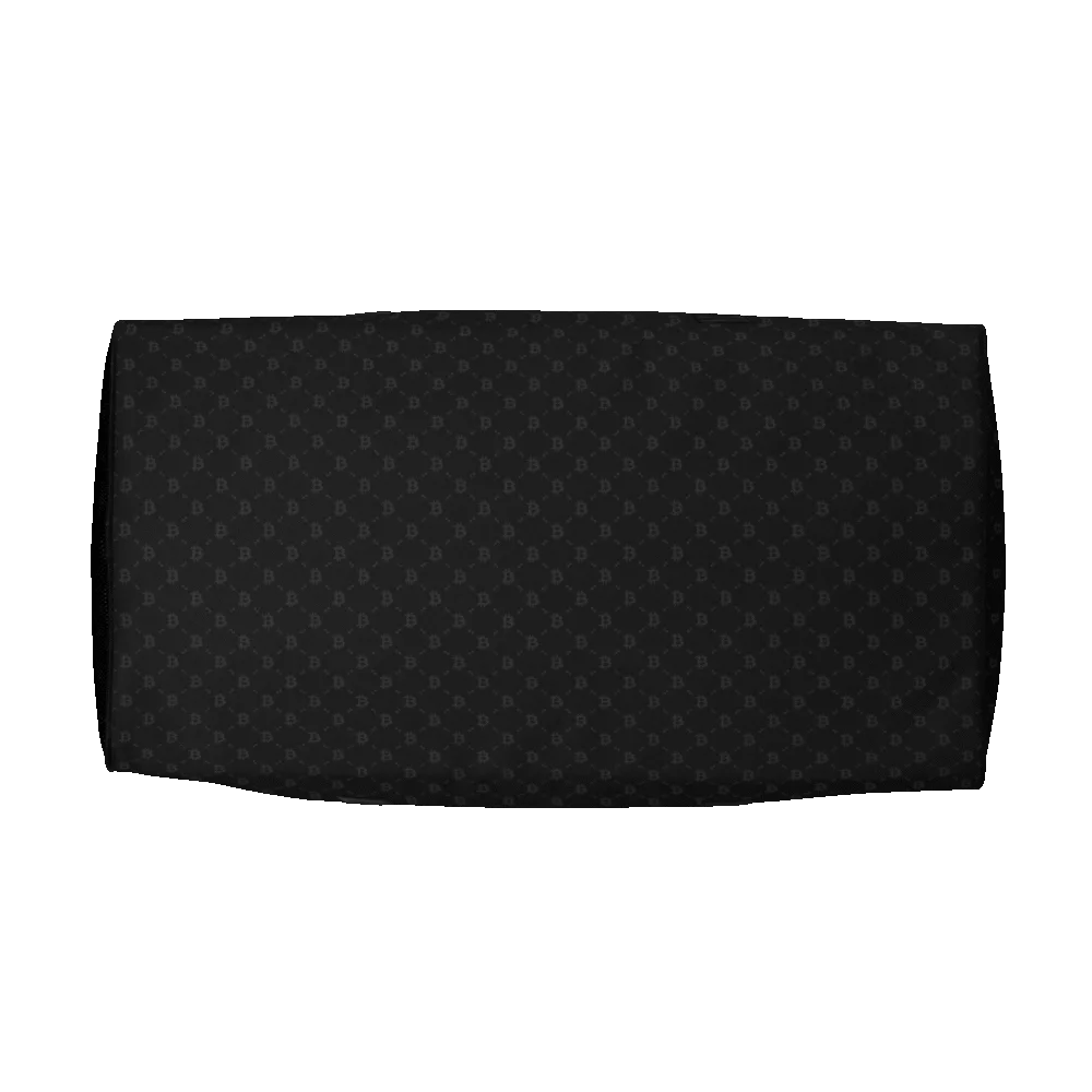 Bitcoin Fashion Black Duffle bag - Image 3
