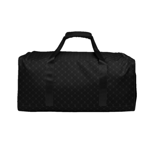 Bitcoin Fashion Black Duffle bag