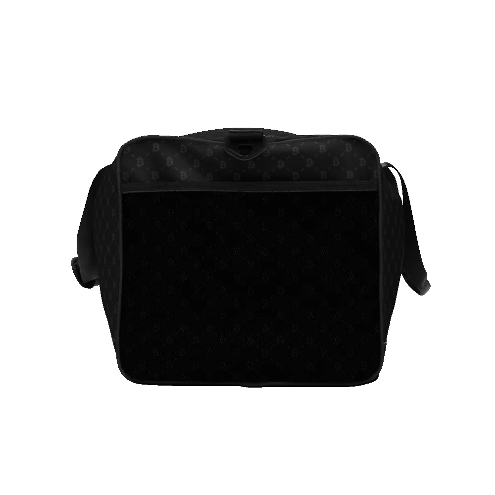 Bitcoin Fashion Black Duffle bag - Image 6