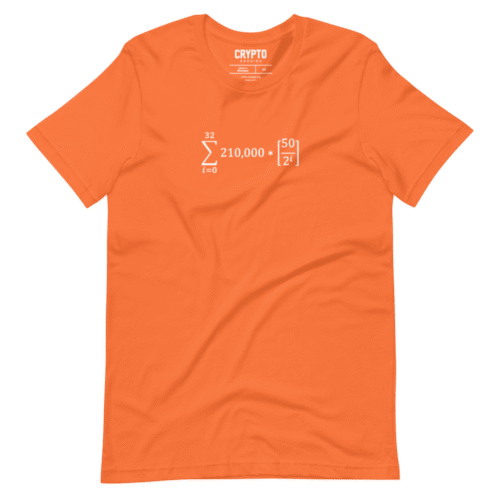Bitcoin Halving Equation T-Shirt