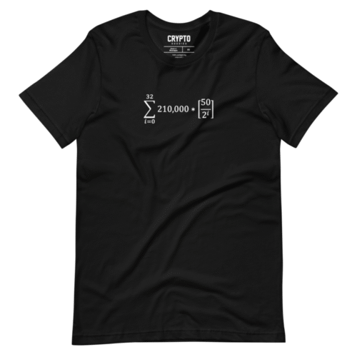 Bitcoin Halving Equation T-Shirt