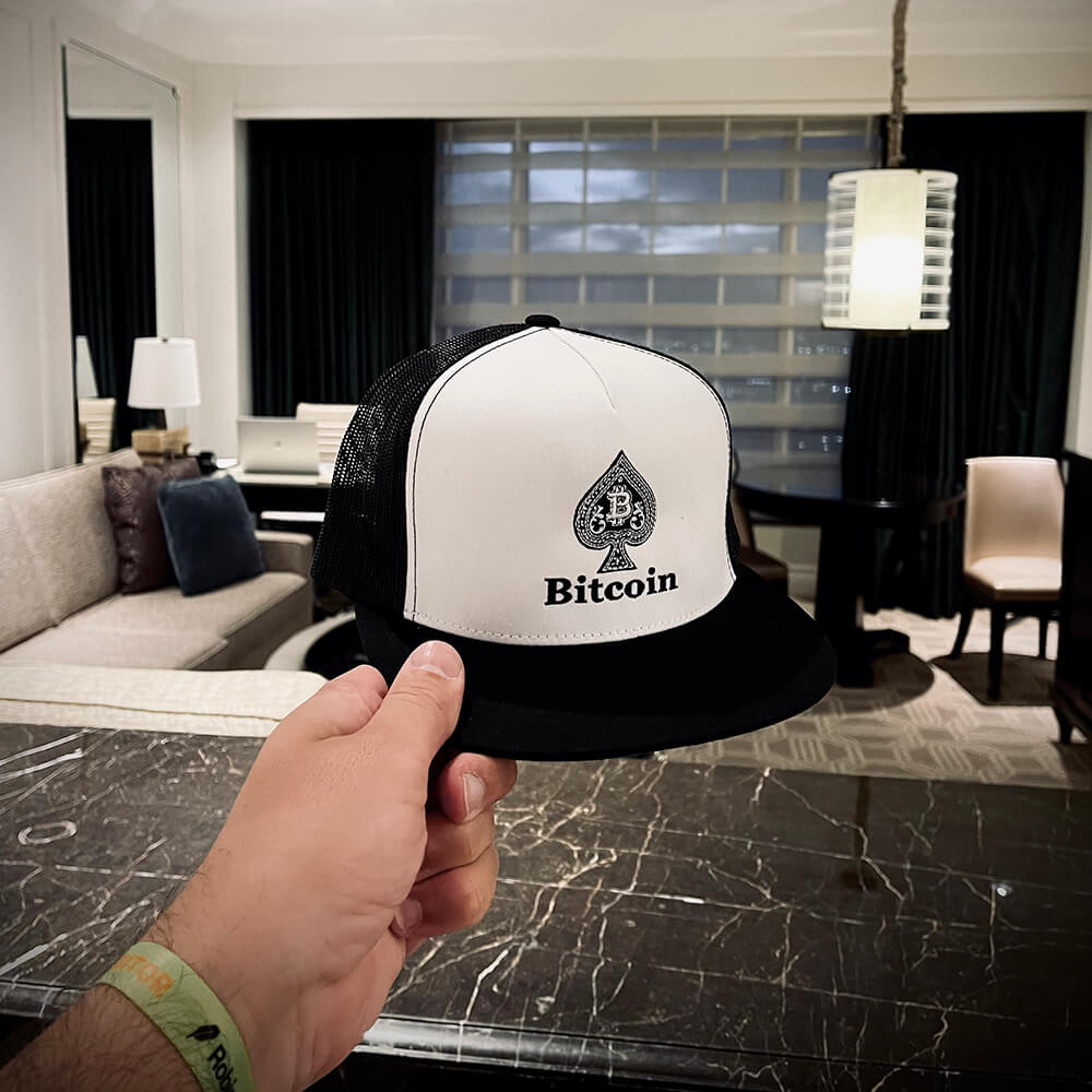 Crypto Goodies Recap: Bitcoin 2025 Las Vegas Was Unforgettable! - bitcoin spades trucker cap las vegas