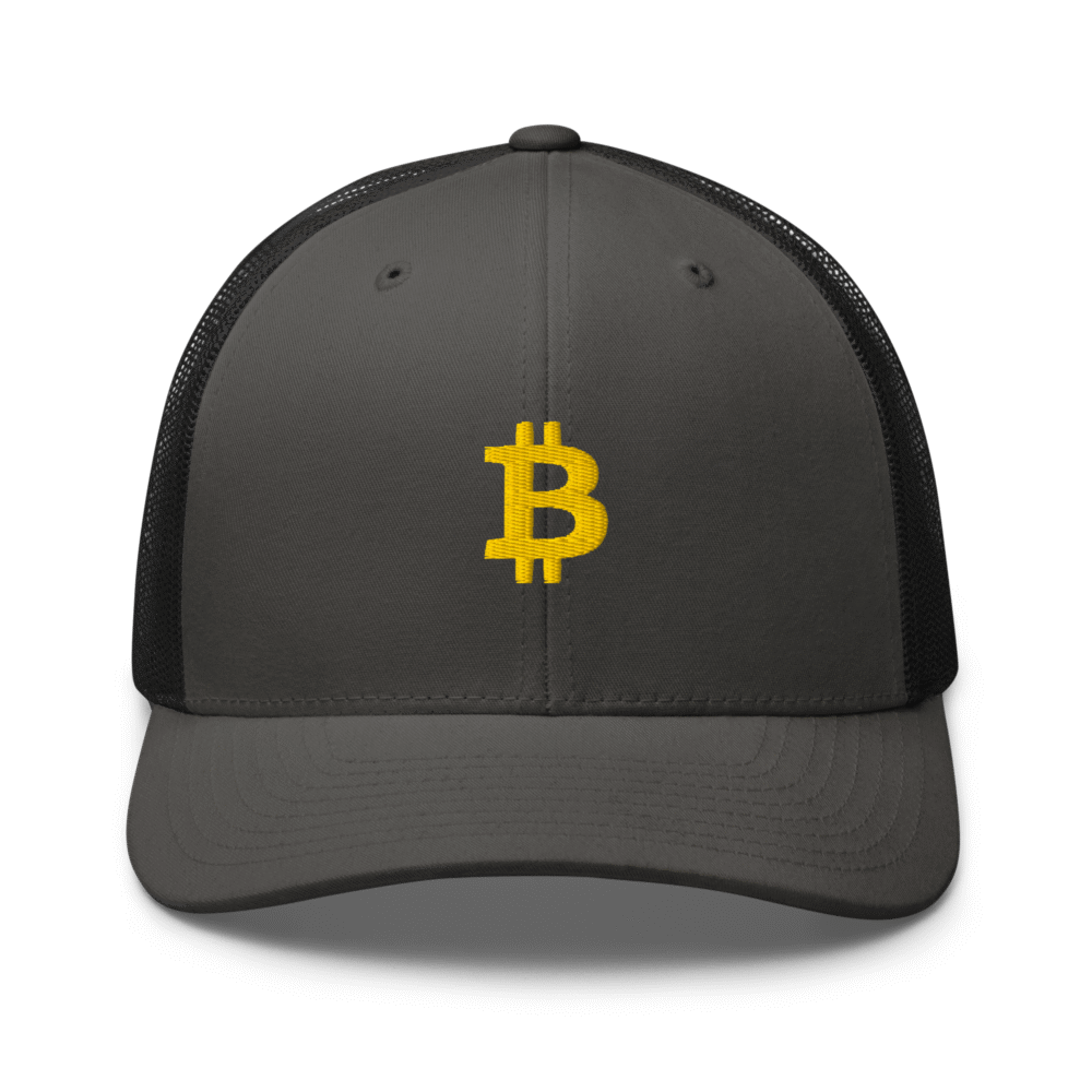 Golden ₿ Trucker Cap