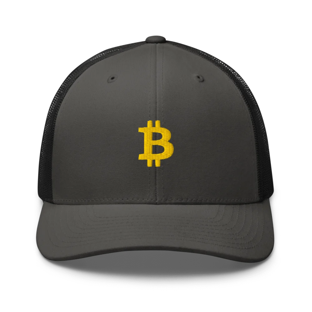 Golden ₿ Trucker Cap - Image 3