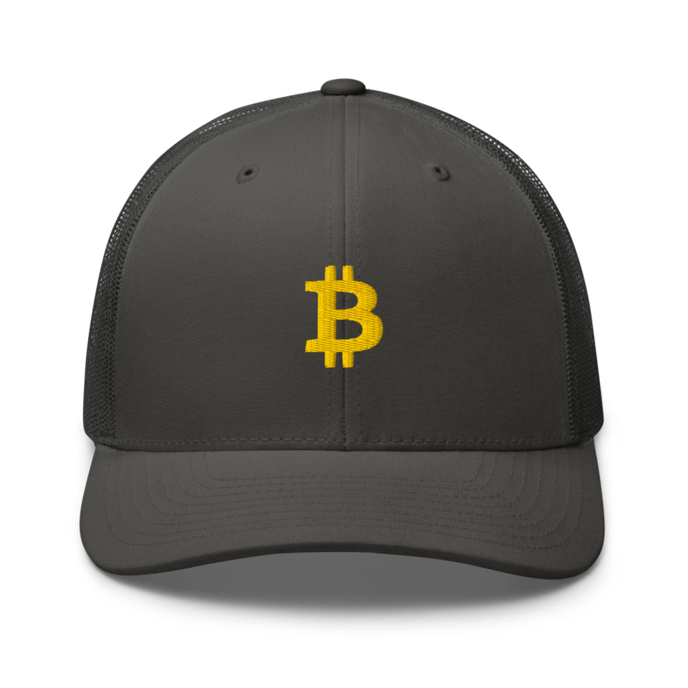 Golden ₿ Trucker Cap
