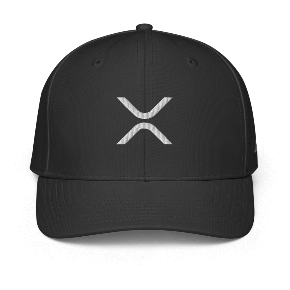 adidas performance cap black front 686a26083fb0f - XRP x adidas Baseball Cap