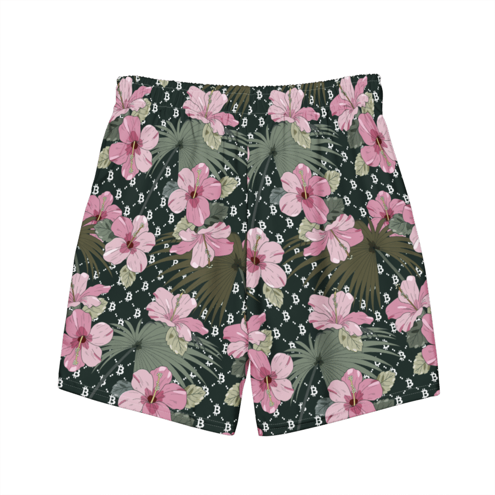 Bitcoin Aloha Premium Swim Trunks - Image 2