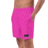 Bitcoin Neon Pink Premium Swim Trunks