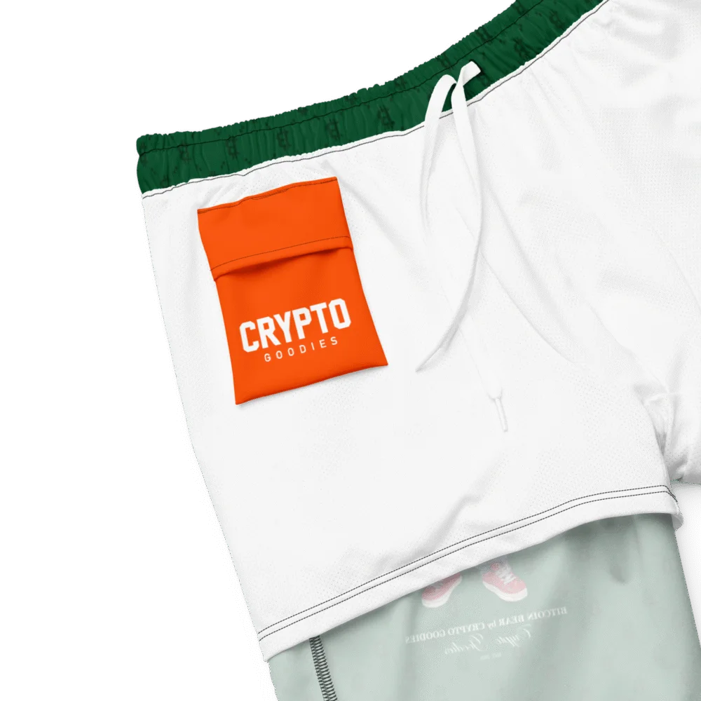 Bitcoin Bear Premium Swim Trunks - Image 4