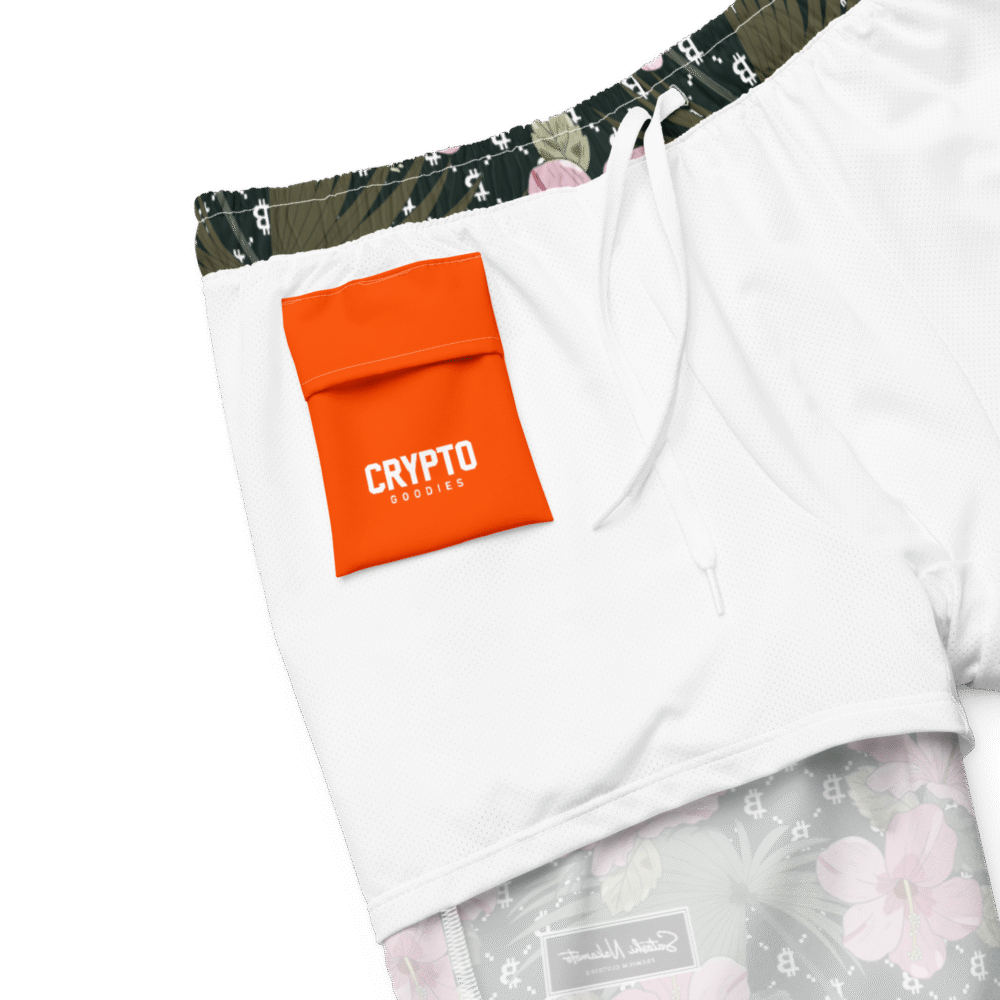 Bitcoin Aloha Premium Swim Trunks - Image 5