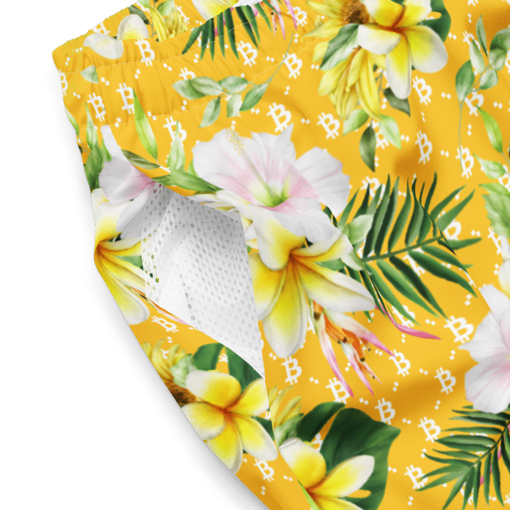 Bitcoin Aloha II Premium Swim Trunks
