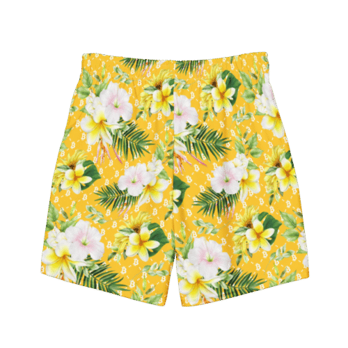 Bitcoin Aloha II Premium Swim Trunks