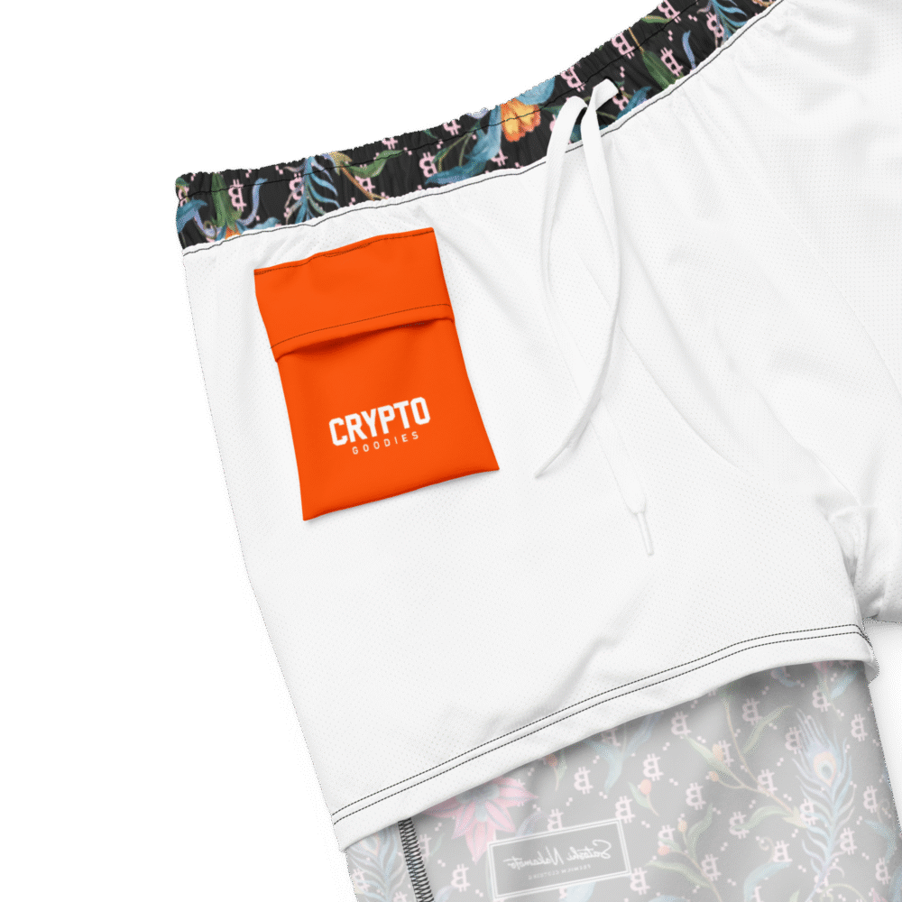 Bitcoin Aloha III Premium Swim Trunks