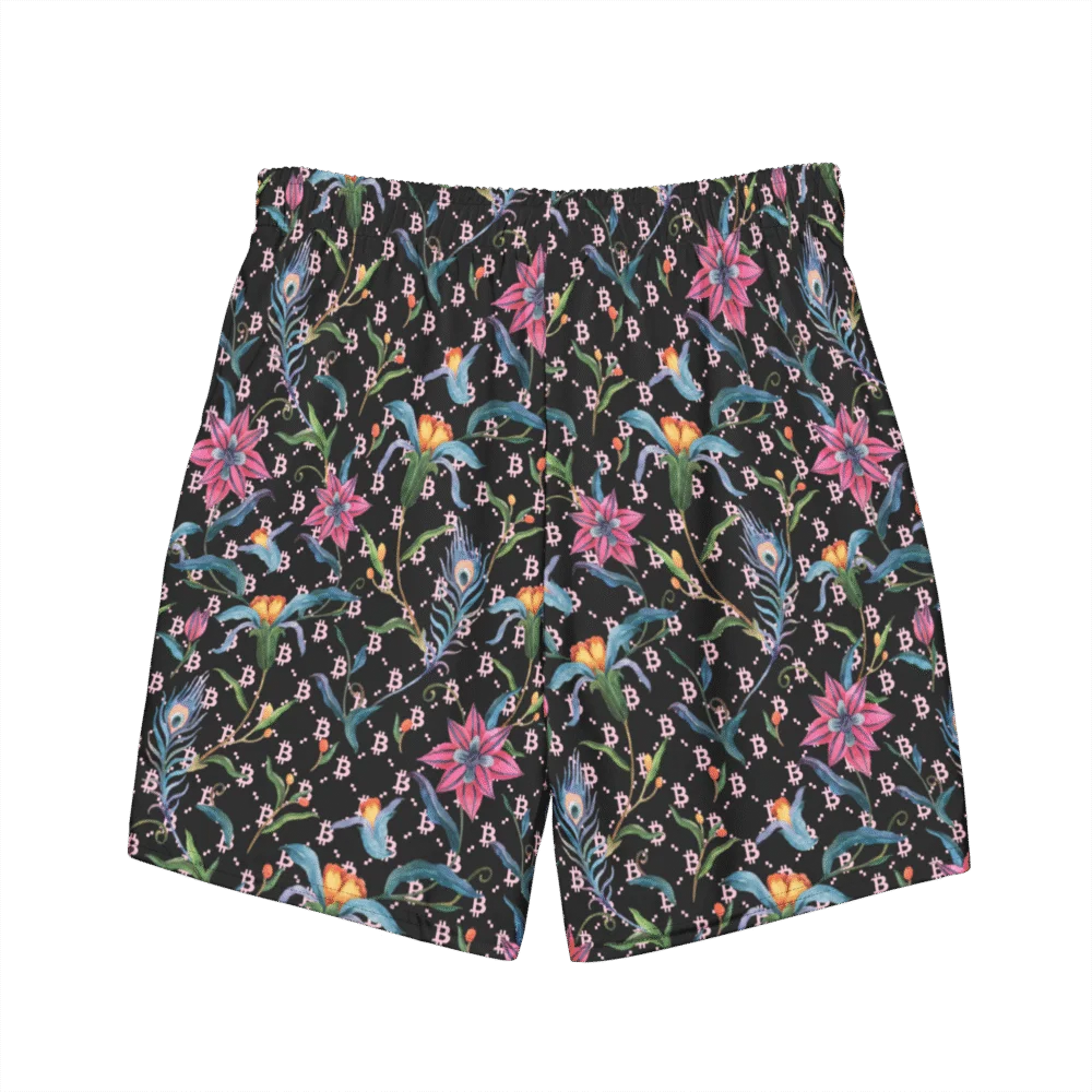 Bitcoin Aloha III Premium Swim Trunks - Image 3