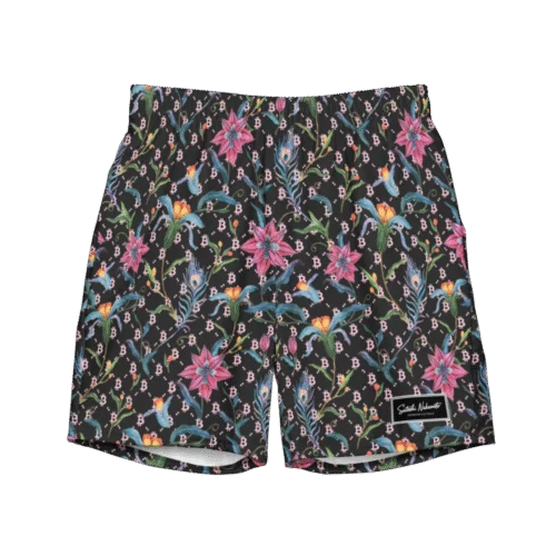 Bitcoin Aloha III Premium Swim Trunks