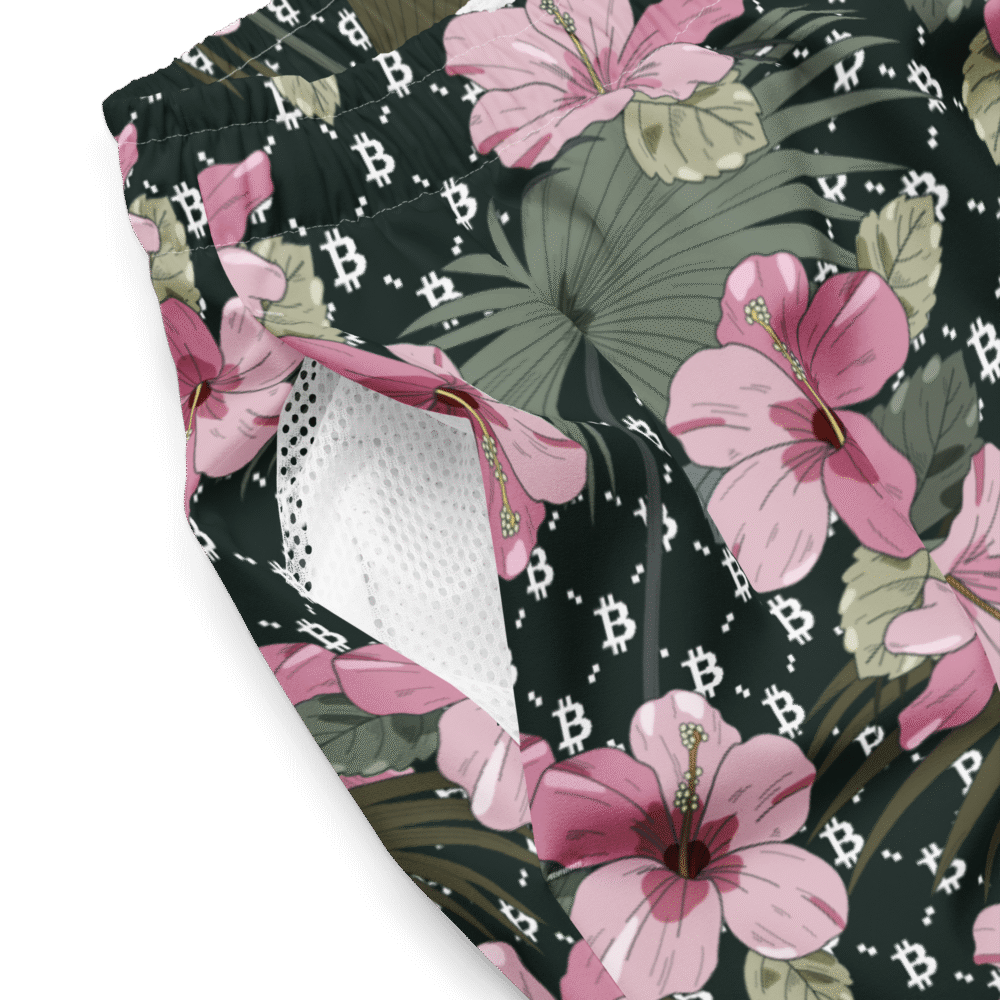 Bitcoin Aloha Premium Swim Trunks
