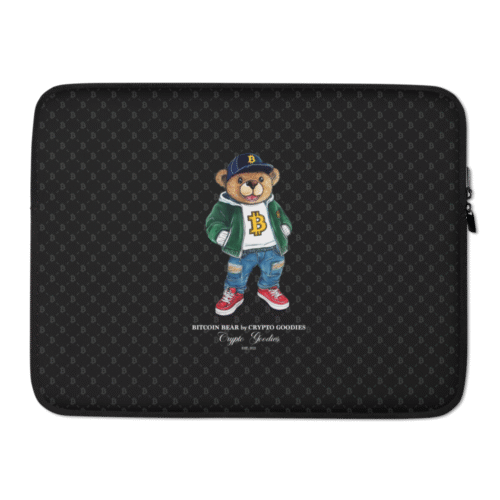Bitcoin Bear Fashion Laptop Sleeve