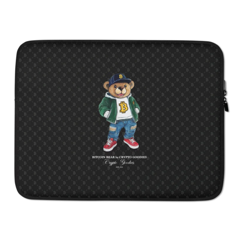 Bitcoin Bear Fashion Laptop Sleeve