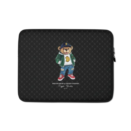 Bitcoin Bear Fashion Laptop Sleeve